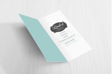 Retro patroon geruit blauw